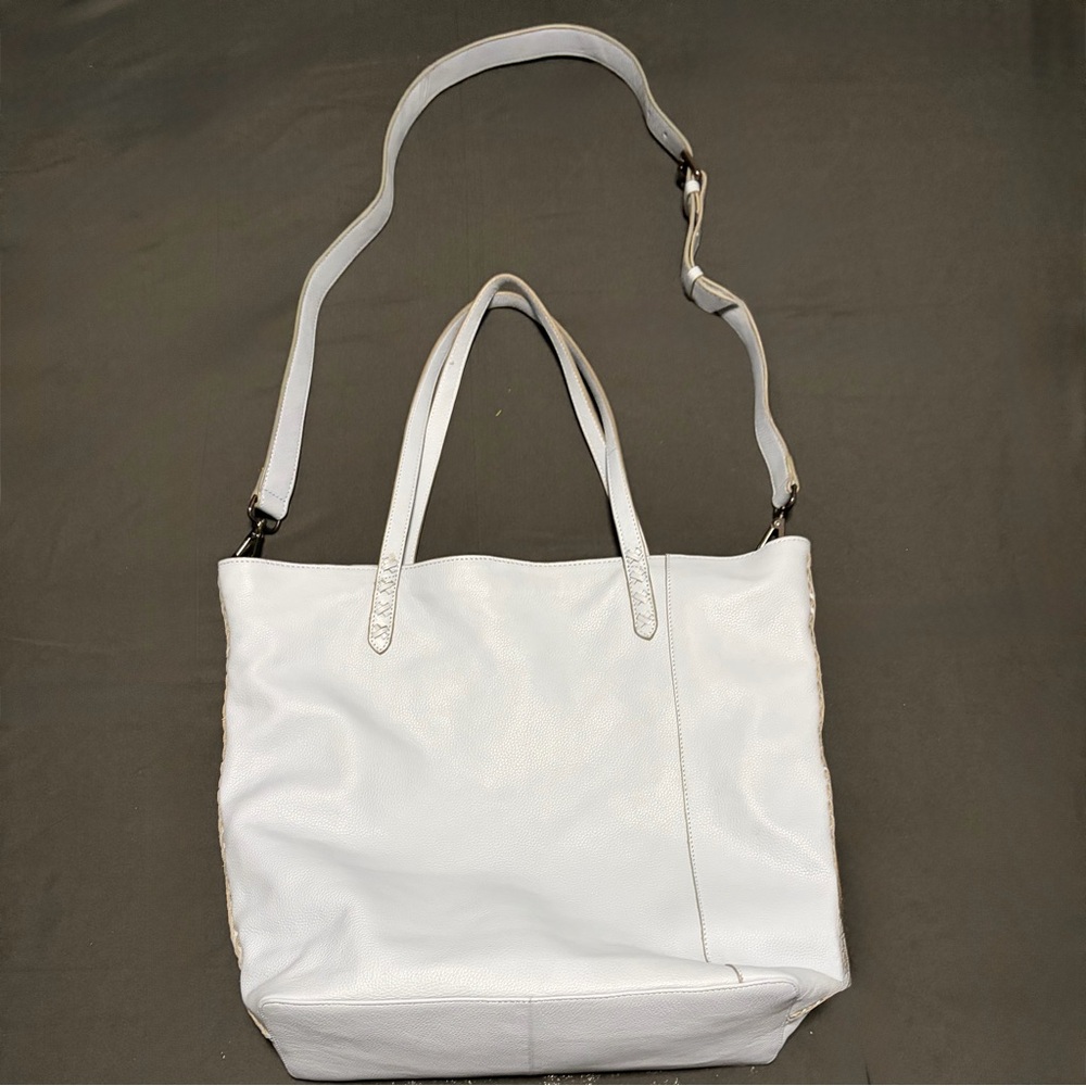 Tabitha Webb Pale Blue Leather Hobo/Tote‎